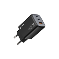 Chargeur d'alimentation USB C PD QC super rapide de type GaN de taille nano KYT 45W OEM pour ordinateur portable Samsung