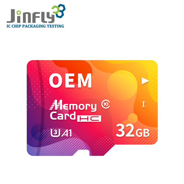 JINFLY TF/SD Cards 32GB-512GB Class10 CE/FCC Certified High-Speed Memory Card for Phones