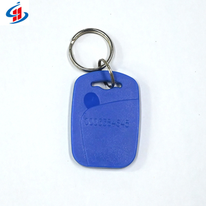 125KHz 13.56MHz 근접 방수 ID RFID 키체인 ABS 칩 <span class=keywords><strong>NFC</strong></span> 열쇠 고리 재기록 RFID 태그 - Product Image 3