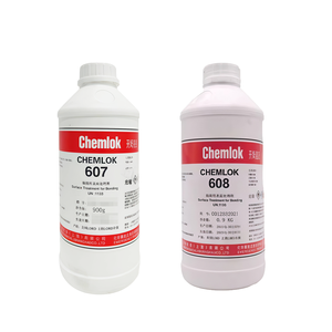 Original Chemlok 607/608 Fluorine <strong>Rubber</strong> and Metal Adhesive Use for Bond <strong>Unvulcanized</strong> Silicone <strong>Rubber</strong> to Various Substrates - Product Image 1