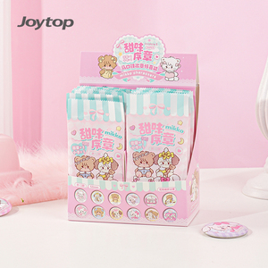 Joytop 500861 gros bricolage artisanat Goo carte autocollants badge ensemble fille dessin animé kawaii mignon autocollant stationnaire - Product Image 1