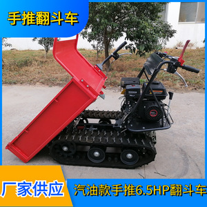 Fournisseurs de mini-dumpers à essence à poussée manuelle, avec levage hydraulique, pour le transport - Product Image 3