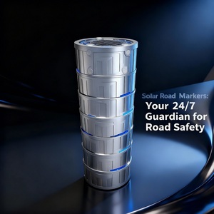 Светодиодный дорожный маркер на солнечной батарее, сертифицированный CE и IP68, 10000 мкд, для безопасности на автомагистралях - Product Image 2
