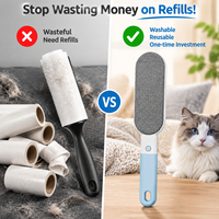 Brosse à poils d'animaux pour canapé, outil de dépoussiérage et d'élimination des poils, anti-statique, kit complet pour meubles, vente en gros, fabricant d'outils