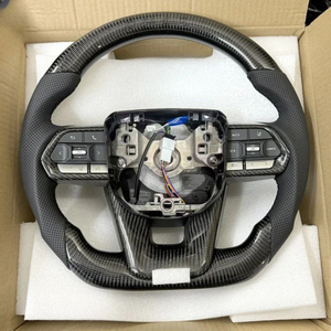<span class=keywords><strong>Toyota</strong></span> FJ120 FJ150 LC200 LC300 Fortuner 4Runner 2007-2025 için Direkt Uyumlu Deri Direksiyon Simidi Kontrol Düğmeleriyle - Product Image 6