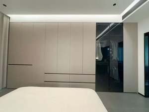 Armario de almacenamiento portátil moderno, muebles de dormitorio con puertas de tablero de partículas, para el hogar, la sala de estar o la oficina - Product Image 3