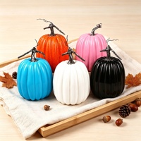 Meilleure vente transfrontalière : Grand modèle de citrouille blanche en polyuréthane, idéal pour la peinture DIY et le graffiti, parfait pour la décoration intérieure d'Halloween