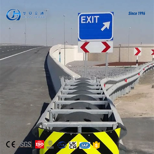 Barrière <span class=keywords><strong>de</strong></span> <span class=keywords><strong>sécurité</strong></span> anti-collision pour autoroute fournie par l'usine Coussin <span class=keywords><strong>de</strong></span> collision en acier standard CE <span class=keywords><strong>de</strong></span> qualité d'exportation - Product Image 2
