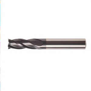 Fresa de carburo sólido estándar Ttake Ta1407, helicoidal de 30 grados, 4 filos, corta para acabado de contornos, con recubrimiento Nano TiAlN - Product Image 2