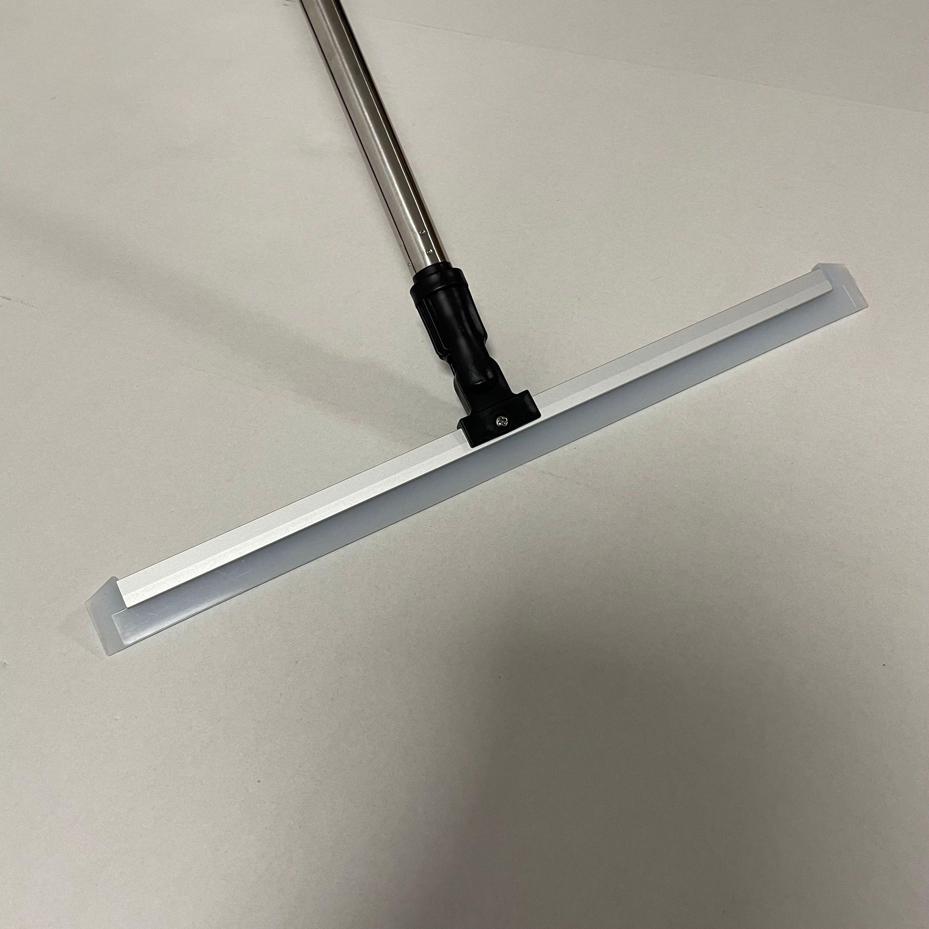 Qingle Silicone Floor Squeegee Bathroom Shower Squeegee Floor Wiper 4 Section Stainless Steel Long Handle · image 6