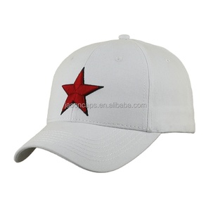 Casquettes de baseball blanches de promotion de logo OEM équipées en gros - Product Image 4