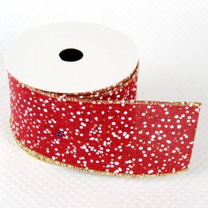 OEM 63mm Natural Burlap Linen <strong>Car</strong> Checker Trucks Snowflake Iron Wire <strong>Ribbon</strong> <strong>for</strong> Christmas Decoration - Product Image 3