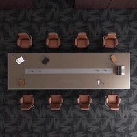 HYZ-91 Mobilier de bureau, table de réunion, mesa de reuniones, table de conférence, tables et chaises de conférence modernes