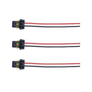 9005 9006 автомобильный кабель в сборе <span class=keywords><strong>2</strong></span>-контактный керамический разъем высокопроизводительный жгут проводов для противотуманных фар и фар - Product Image 1