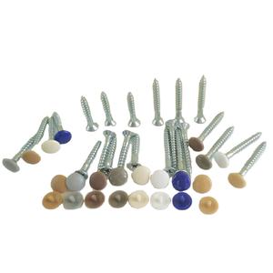 <span class=keywords><strong>Rv</strong></span> Acessórios Self-tapping Screw Cap Tampa decorativa Cabeça chata Tampa do parafuso Três-em-um Móveis - Product Image 1