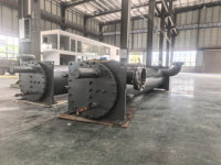 Refroidisseur d'huile hydraulique, échangeur de chaleur à coque et tubes, tubes en cuivre, acier inoxydable, 500 kg, garantie 1 an, origine Chine, pour machines