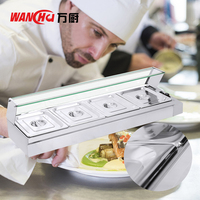 Chauffe-plats, table à vapeur, équipement de buffet électrique pour restaurant à DUBAI, bain-marie, vitrine chauffante pour aliments chauds, serveur, usine