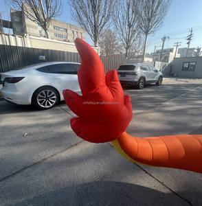 Costume de mascotte de <span class=keywords><strong>dragon</strong></span> de feu avec vêtements de dinosaures gonflables à souffleur d'air pour l'événement de fête de jeu de rôle - Product Image 4