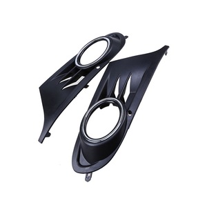 Volkswagen Fog Light Bezel 5K0853665 Black <b>ABS</b> Lower Grille For Golf 6 2009-2012 Left And Right - Product Image 4