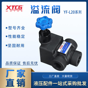 วาล์วระบายแรงดันไฮดรอลิก Yf L20 ซีรีส์ 315 บาร์ 60 ลิตร/นาที วาล์วควบคุมแรงดันเหล็กหล่อสำหรับระบบไฮดรอลิก - Product Image 4