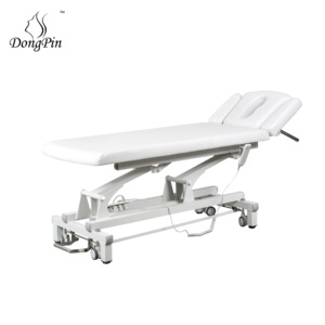 Mesa de terapia física médica de 2 secciones, cama de examen eléctrica, mesa <span class=keywords><strong>Bobath</strong></span>, cama quiropráctica, mesa de masaje - Product Image 4