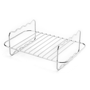 Juego de 4 Brochetas para Barbacoa de Acero Inoxidable 304 <span class=keywords><strong>con</strong></span> 2 Cestas de Rejilla y Herramientas para Filtrar Grasa, Accesorios para Asar al Aire Libre - Product Image 4