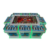 QIQU prix usine debout 8 joueurs divertissement poisson jeu Table arcade pêche jeux Machine DASHENGXIANGLONG