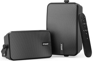 Enceintes Bluetooth d'extérieur <span class=keywords><strong>Inwa</strong></span> améliorées 400W (paire) - Enceintes stéréo murales actives/passives - Product Image 1