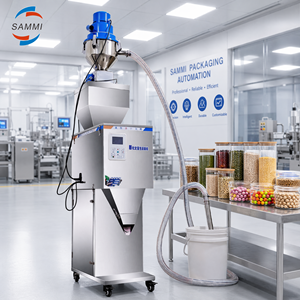 Máquina Inteligente de Llenado de Arroz de Alta Precisión con Succión Automática de Acero Inoxidable para Botellas y Bolsas con Tolva de Alimentación - Product Image 6