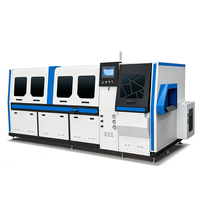 Machine de découpe CNC 3 axes sans queue de cygne pour profilés et tubes en aluminium et cuivre à 90 degrés, haute vitesse, haute précision, avec moteur de sciage