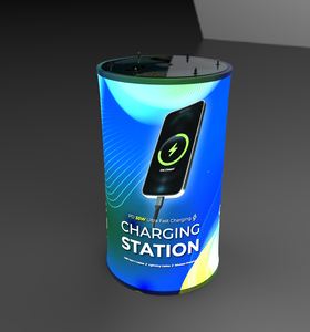 Table de charge portable rétroéclairée Y2 Power REX LUC pour téléphone portable, facile à transporter, station de charge, option de levage hydraulique - Product Image 6