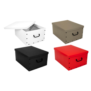 อุปกรณ์ตกแต่งภายในมัลติฟังโซ 'กล่องใหญ่สีทึบ' พร้อม49x39x24h ขนาด - Product Image 1