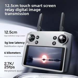 Dron Plegable para Principiantes S819 con Pantalla Integrada, Control Remoto, Gimbal de Seis Ejes, Transmisión de Imagen de 6KM, Posicionamiento GPS y Función de Lanzamiento Aéreo - Product Image 2