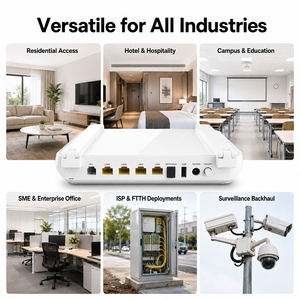 Terminal fibre optique haute vitesse XGPON 10GEPON EN8145XR WiFi6 AX3000 double bande 5G & 2.4G ONU avec fonction Mesh - Product Image 6