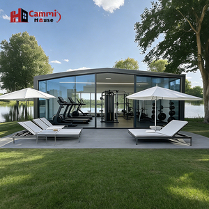 <span class=keywords><strong>บ้าน</strong></span>คอนเทนเนอร์แบบขยายได้ของ Cammi House พร้อมดีไซน์ระบายอากาศได้ดี สไตล์โมเดิร์น  โซลูชั่นที่ปรับแต่งได้สำหรับใช้เป็นสำนักงาน ยิม โรงแรม - Product Image 1