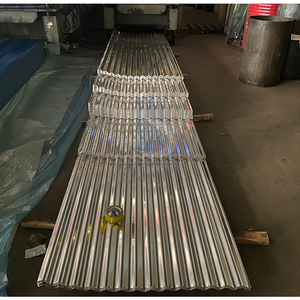 Tôle de Toiture Ondulée Galvanisée à Haute Résistance AiSi BWG 20 24 26 <span class=keywords><strong>28</strong></span> Épaisseur, Tôle Métallique Galvanisée pour Toiture, Prix - Product Image 4
