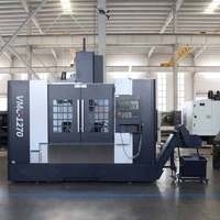Centre d'usinage vertical CNC WOJIE 40 bar CTS Spindle VMC1270 avec certifications CE ISO EAC