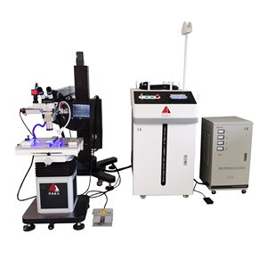 Máquina de Soldadura Láser para Moldes con Baja Deformación Térmica, Reparación de Moldes de Inyección y Fundición a Presión, Mantenimiento de Moldes 360. Li Giratorio - Product Image 1