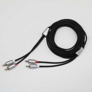 <span class=keywords><strong>Cable</strong></span> de Audio HIFI de nailon de alto rendimiento Premium doble línea de loto 2RCA a 2RCA <span class=keywords><strong>cable</strong></span> de interconexión para amplificador DVD TV CD <span class=keywords><strong>altavoz</strong></span> - Product Image 4