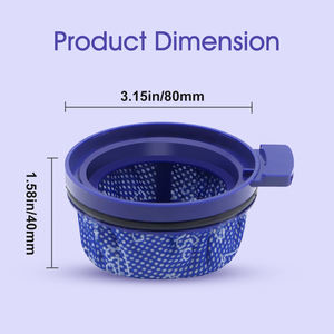 Pièces de filtre Micro Assy lavables A1 pour <span class=keywords><strong>aspirateur</strong></span>-balai sans fil Samsung <span class=keywords><strong>Bespoke</strong></span> Jet - Product Image 2