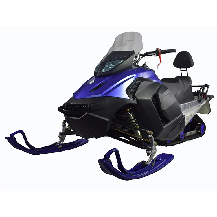 Factory Supply 4 Stroke 300cc Sohc Chinese Adult Children Snowmobile Gasoline Snowscooter Water Cooling Snow Vehicle