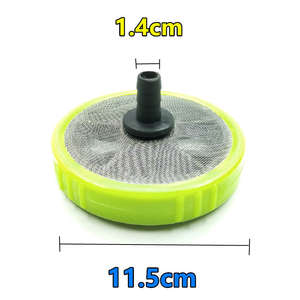 ตะแกรงกรองน้ำแบบตรงสีแดง ขนาด 6/1 นิ้ว สำหรับเครื่องพ่นยาทางการเกษตร ปั๊มล้างรถ ปั๊มลูกสูบสามสูบ - Product Image 2