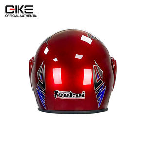 QIKE888-<span class=keywords><strong>Helmet</strong></span>男性オートバイ乗りハーフヘルメット女性夏の日焼け防止4分の3ヘルメット - Product Image 4
