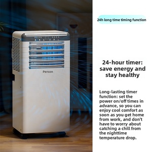 <b>Portable</b> Fixed Frequency Air Conditioner Cooling Heating Compact All-in-One <b>AC</b> <b>Unit</b> Timer Remote Control No Installation Compact - Product Image 2