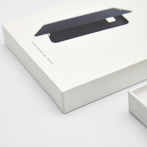 Thân Thiện Với Môi Bao Bì Biểu Tượng Tùy Chỉnh Trắng Cứng Nhắc Điện Thoại Trường Hợp Các Tông Đóng Gói Hộp Giấy Cho <span class=keywords><strong>Iphone</strong></span> Samsung - Product Image 3