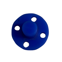 Goupille de positionnement en nylon MC bleu haute précision 5mm/15mm/20mm, conçue pour l'alignement précis des machines et la réduction de l'usure