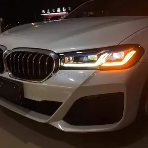Головки DOUCAR BMW 5 серий 2018-2020 G30 G38 520i 525i 530i 528i M5 светодиодные фары