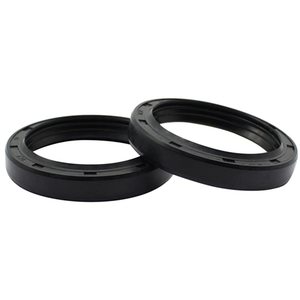 Retén de aceite para amortiguador delantero de motocicleta 39x51x8 negro para motocicleta de calle, pieza de repuesto - Product Image 1