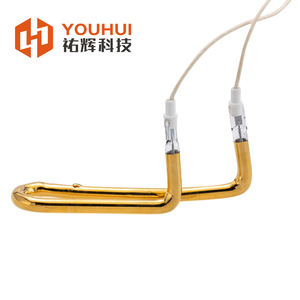 Youhui Infrared <b>Heating</b> Lamp <b>Tube</b> 8-14mm Gold Plated For Plastic Welding Accessories - Product Image 1