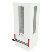 Módulo de Elevación Vertical Industrial Automatizado de Acero de Alta Resistencia con Capacidad de Carga de 37500 kg, Superficie Galvanizada con Zinc para Almacenamiento de Moldes y Herramientas
